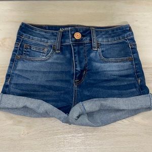 American eagle denim shorts
